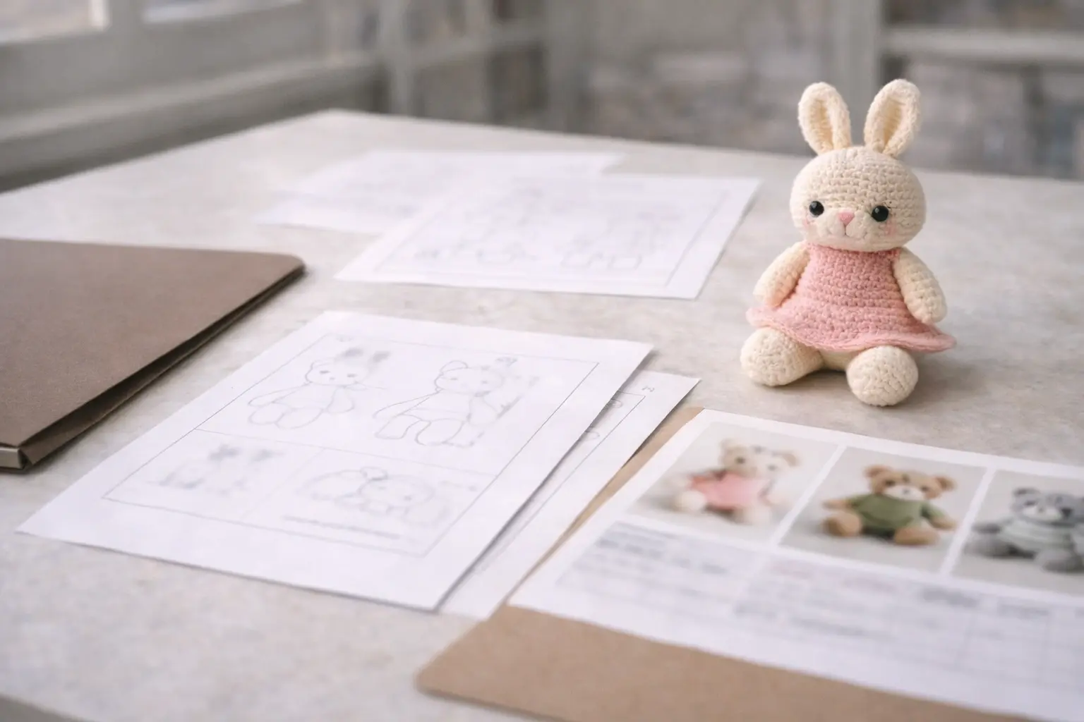 Reference files for product development including images drawings and specification sheets