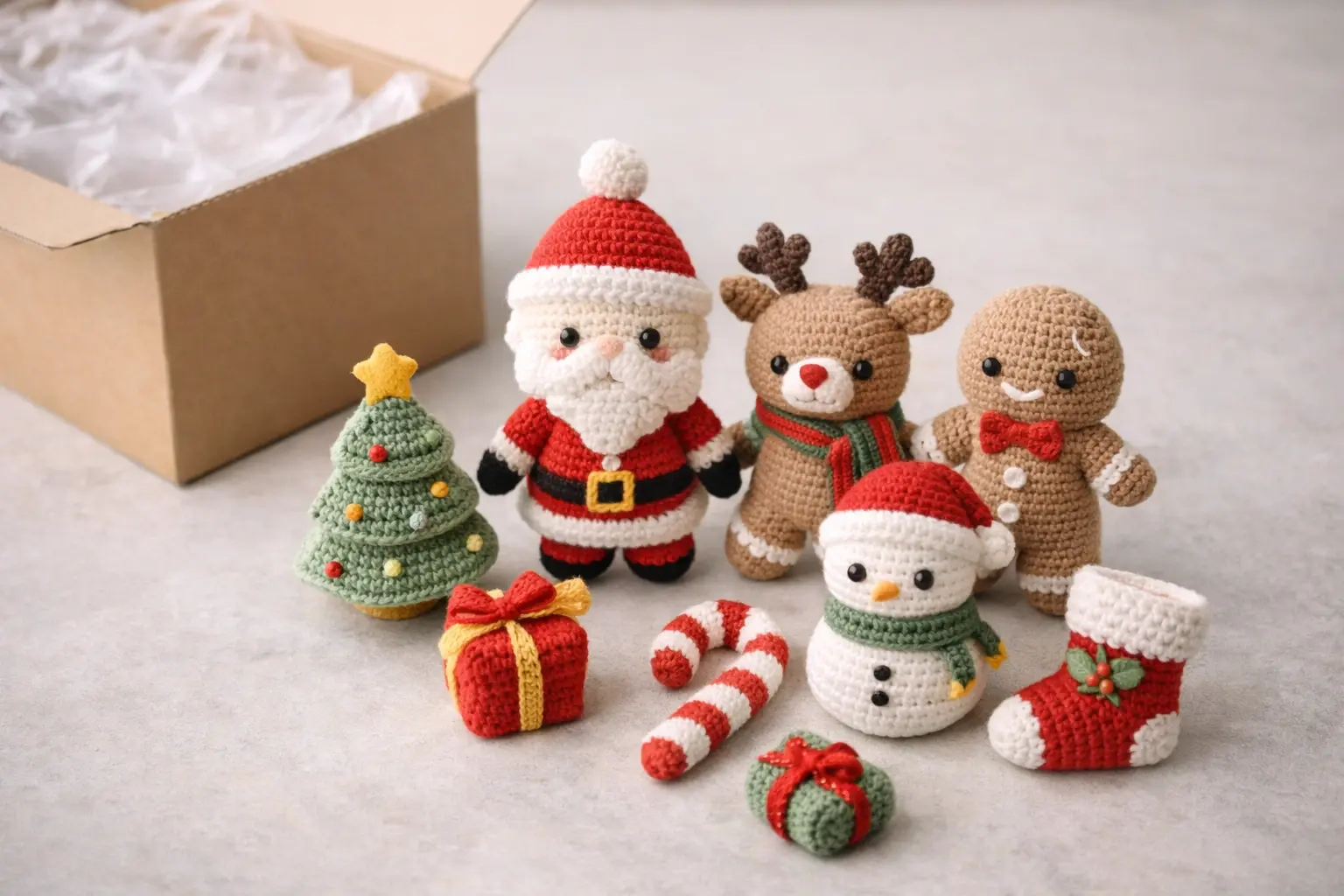 Seasonal gift and promotional handmade program products