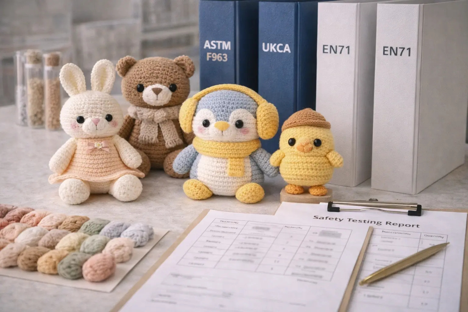 Multiple crochet product categories across industries