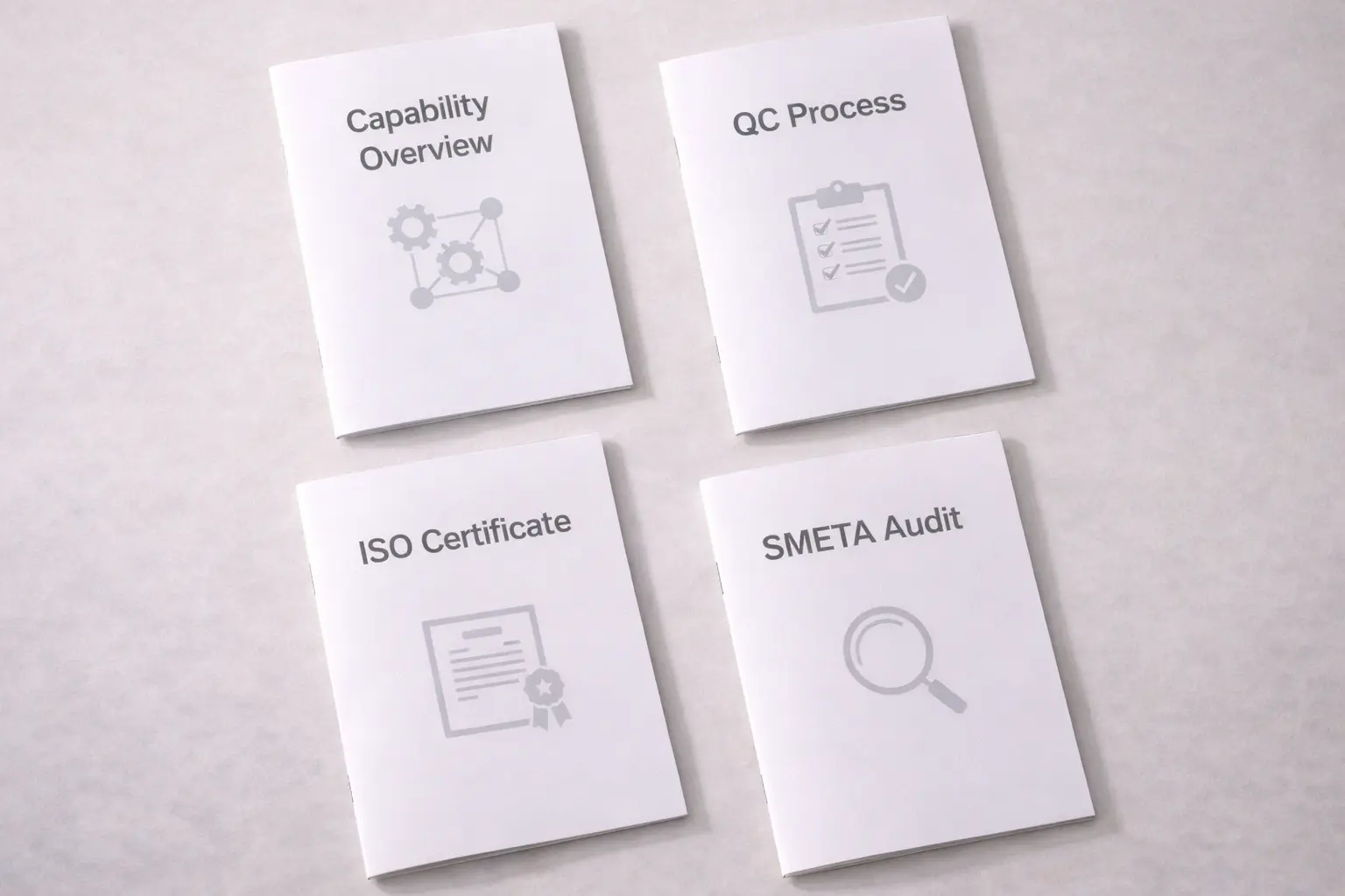 OEM ODM brief brochure cover