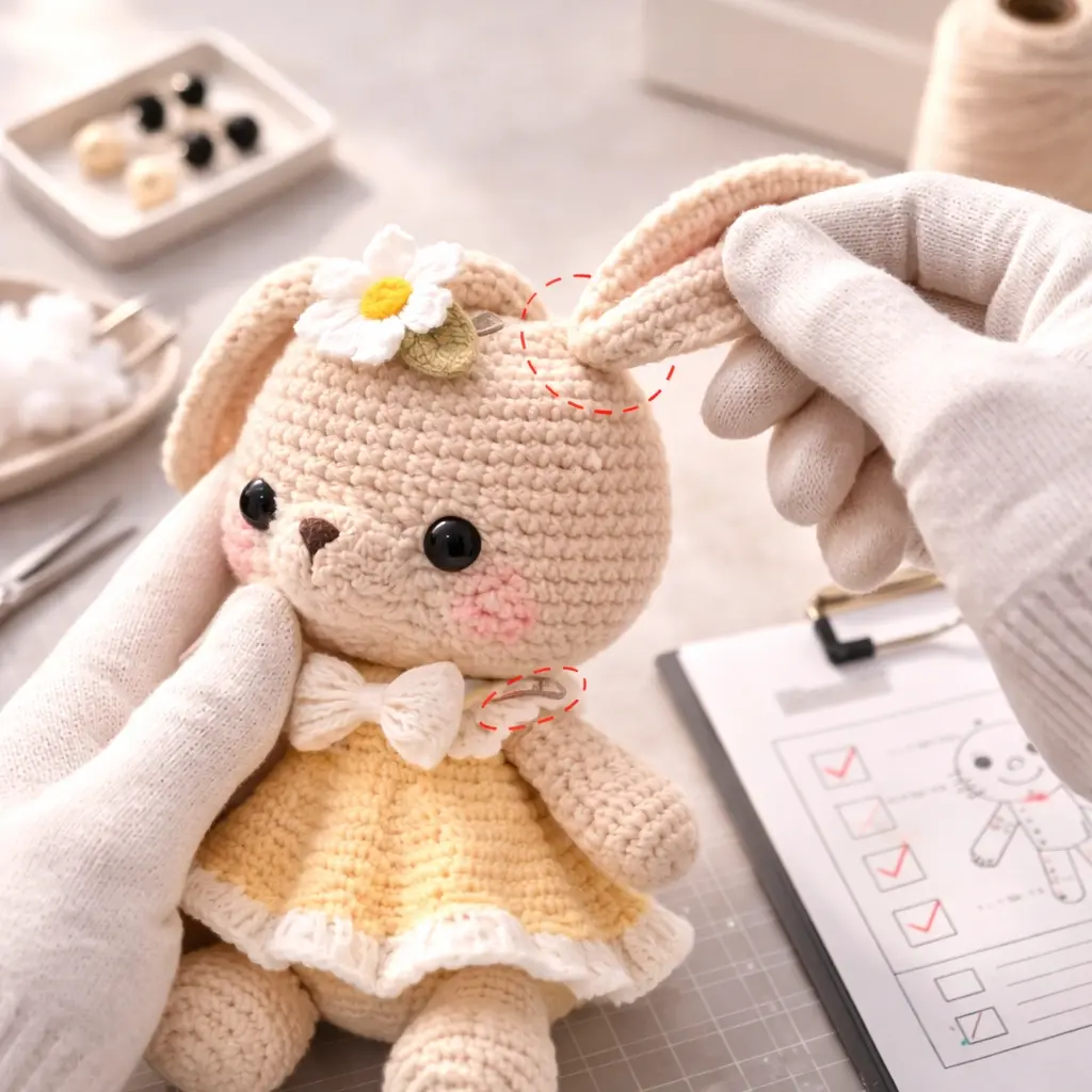 Seam strength testing photo