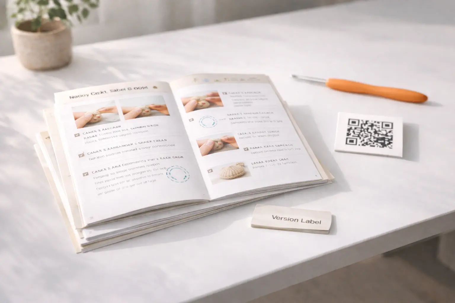 Corporate gift set with branded packaging and insert card