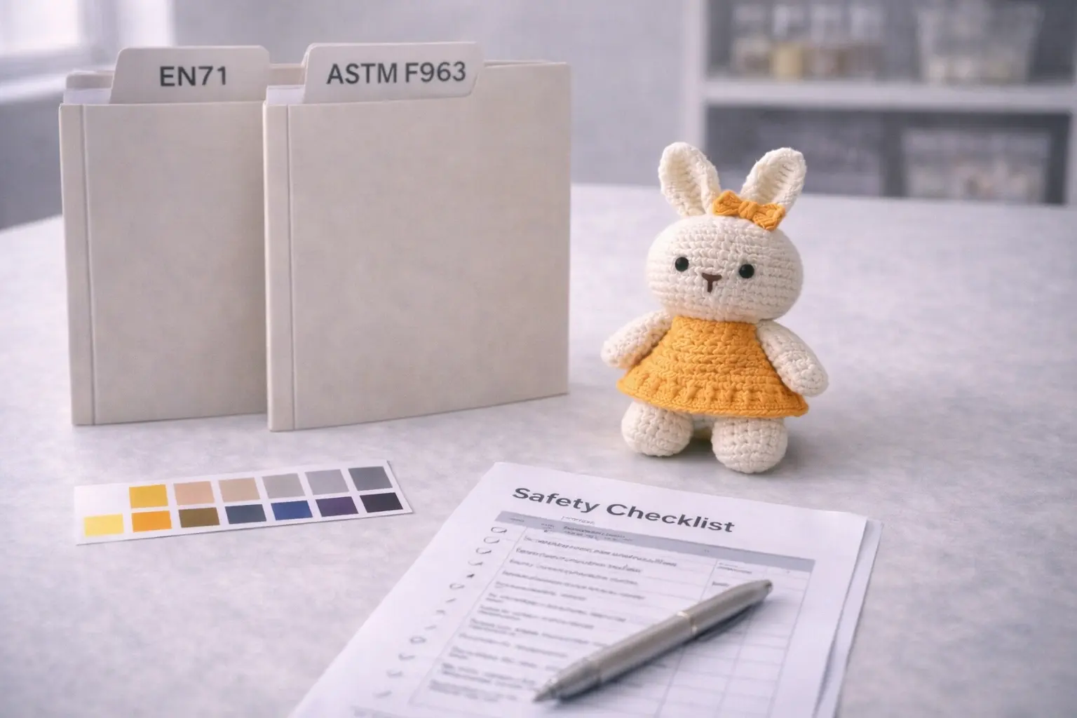 EN71 and ASTM F963 compliance guide for crochet and plush products