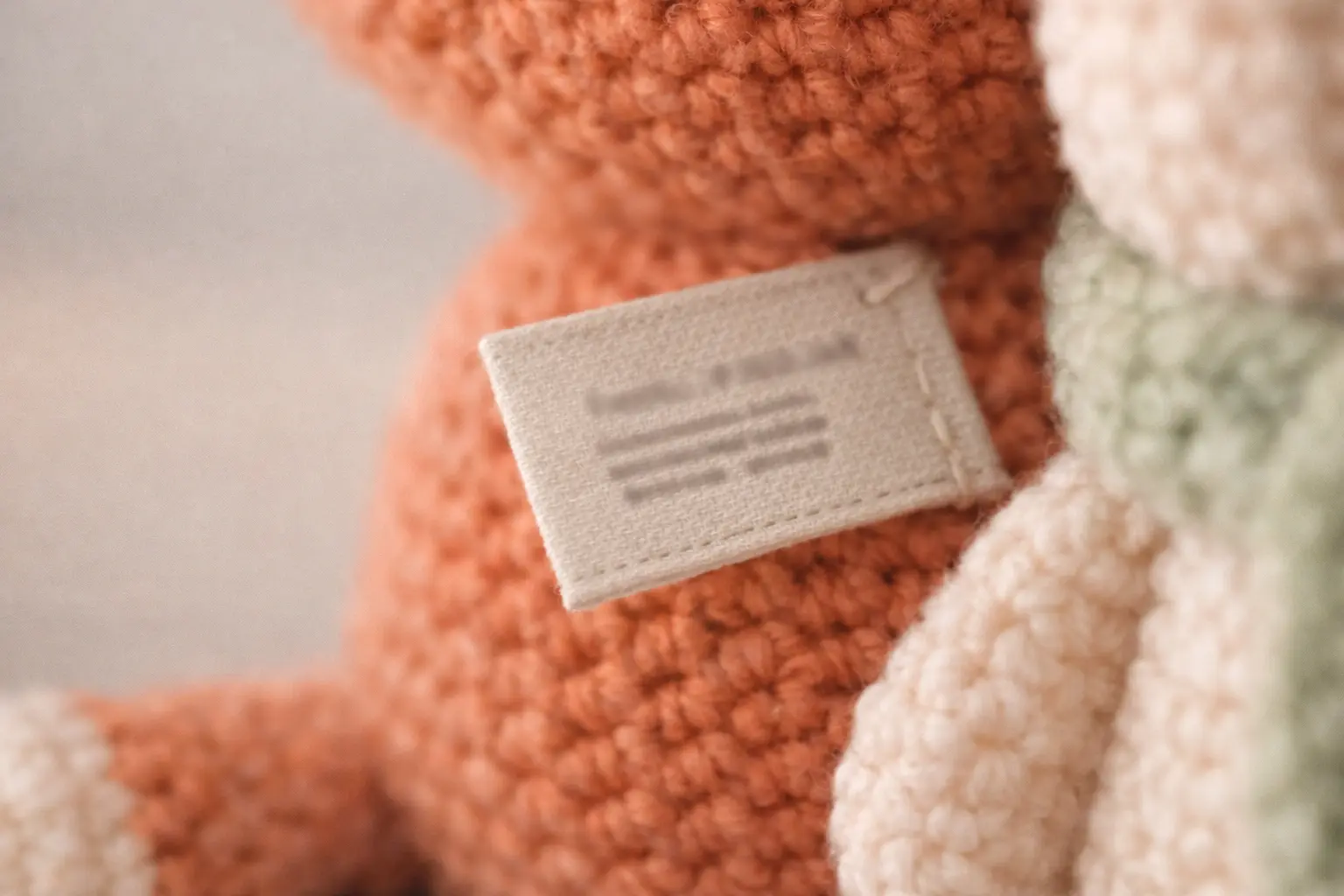 Crochet craftsmanship and handmade quality detail for premium programs