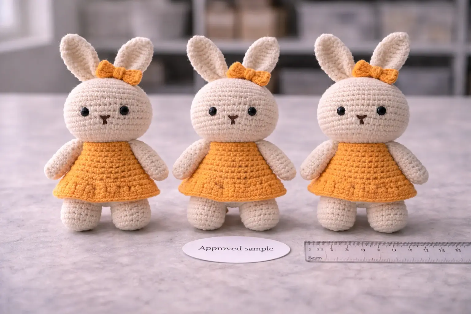 Acceptable variation examples for handmade consistency control